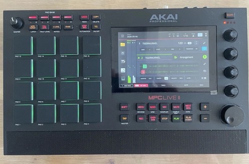 Akai mpc live sampler mit - ii, 1