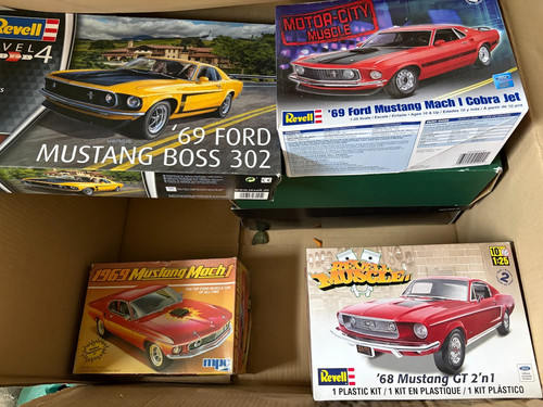 Revell und mpc mustang - und,