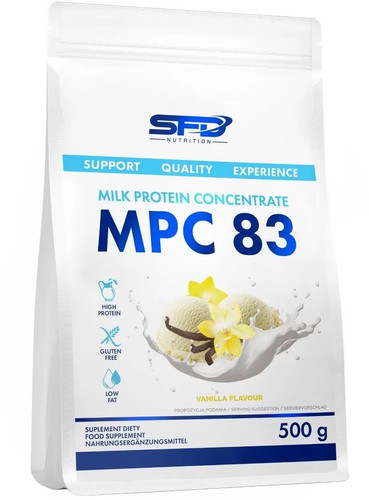 Sfd nutrition mpc - 83, milk
