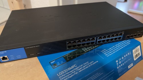 Linksys lgs328mpc port poe - linksys,
