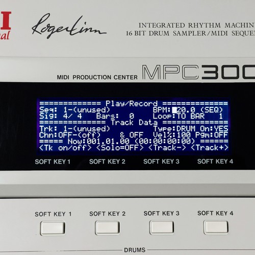 Akai mpc 3000 led - mpc, display