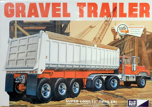 Gravel trailer anhänger - gravel, 1:25